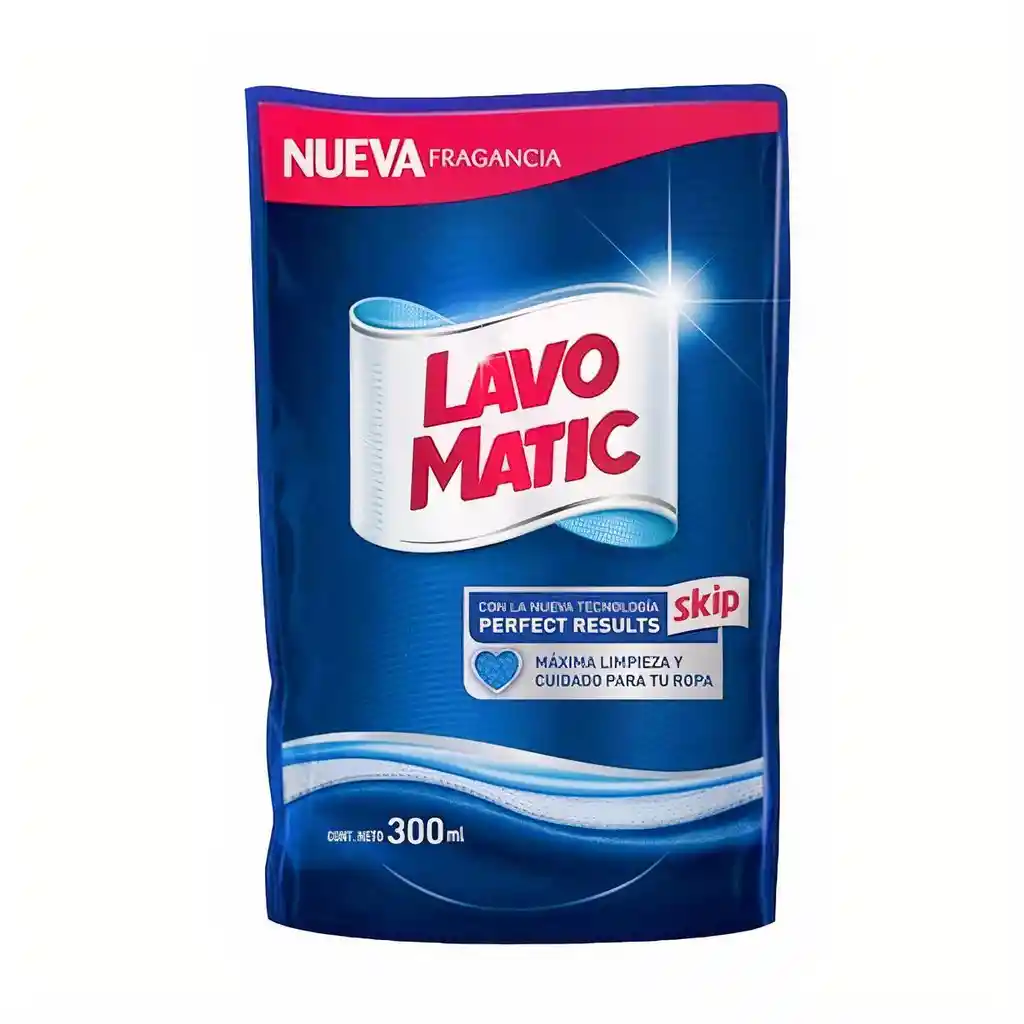 Detergente Liquido Lavomatic Floral 300Ml Doypack