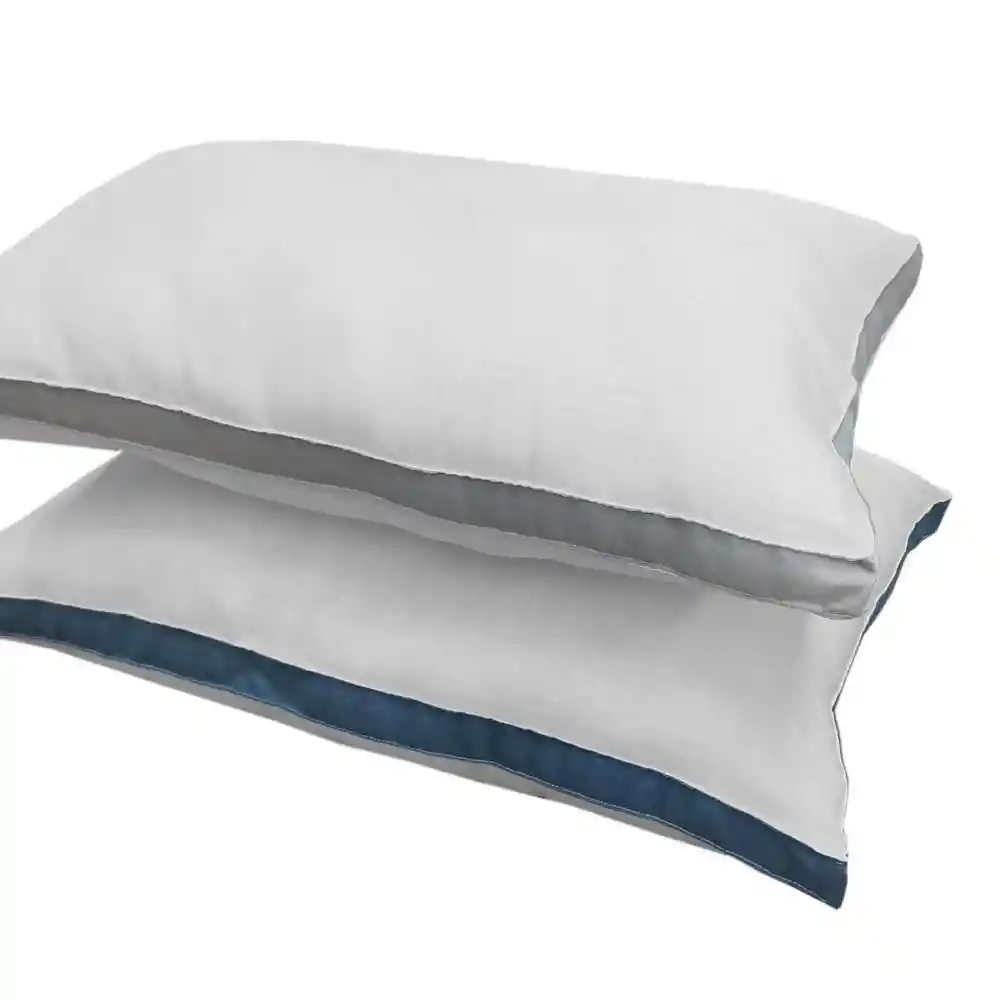 Set X2 Almohada 47xblanca Fuelle Distrihogar Pt20782 E12243