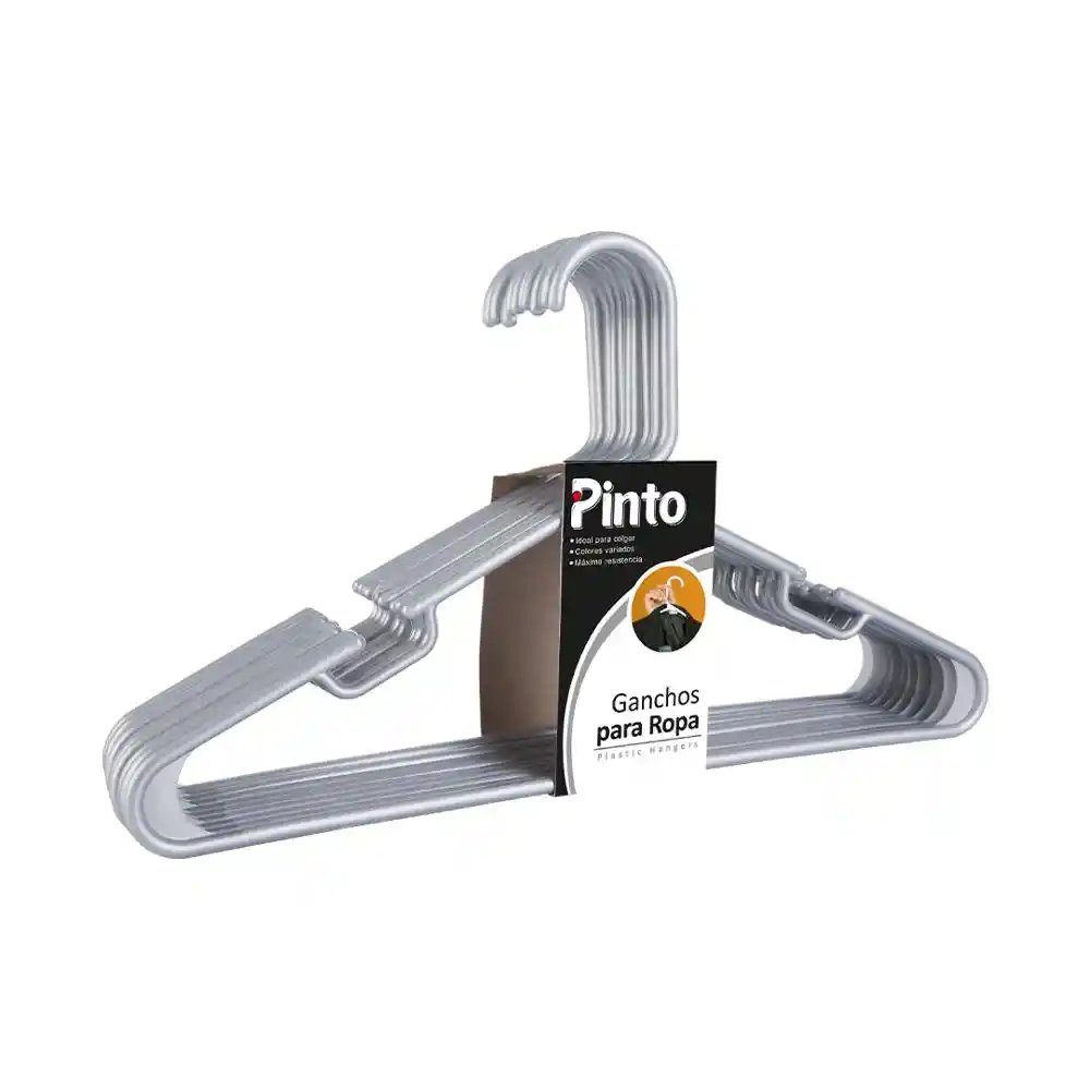 Gancho Para Ropa X10 Und