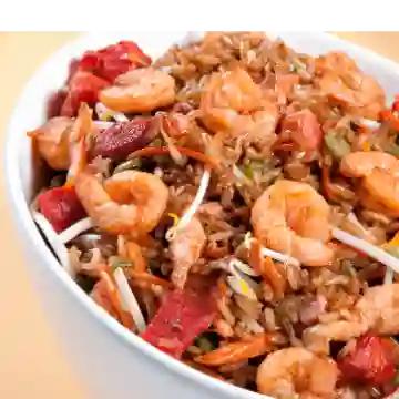 Combo arroz oriental + gaseosa 400 ml