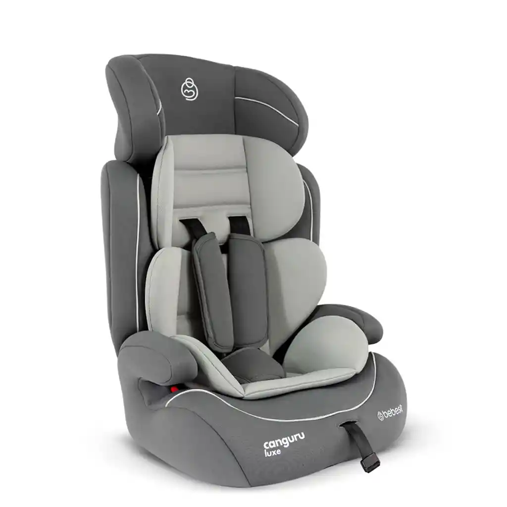 Silla Para Carro Bebé Canguru Luxe Gris