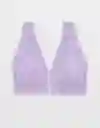 Bralette Aerie Morado Talla Medium American Eagle