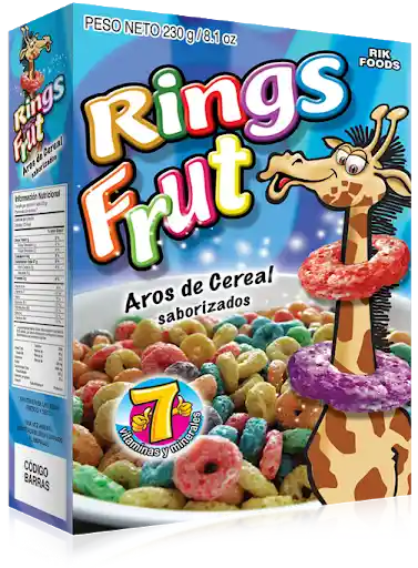 Rings Frut  Aros de Cereal Saborizados