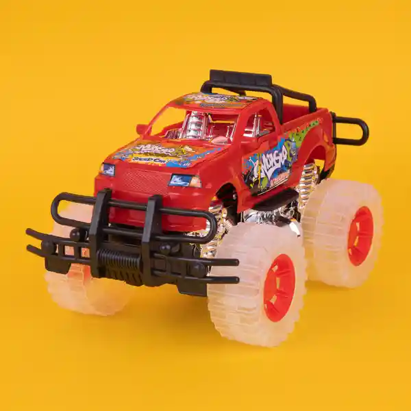 Juguete Carro Todoterreno de Tracción Rojo Miniso