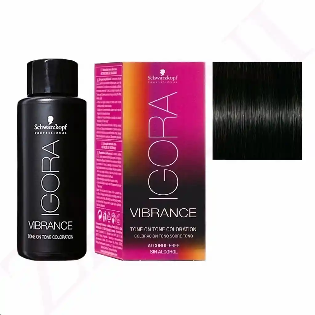 Igora tinte vibrance gel negro n.1.0 x 60ml