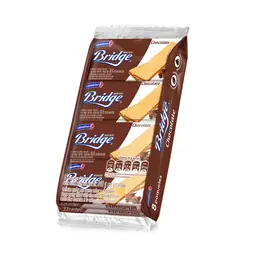 Bridge Galletas Tipo Wafer con Crema de Chocolate