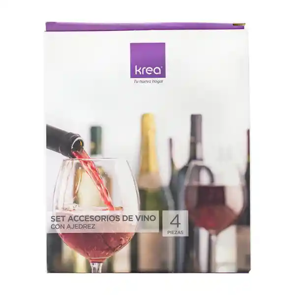 Krea Set de Vino y Ajedrez Ddp