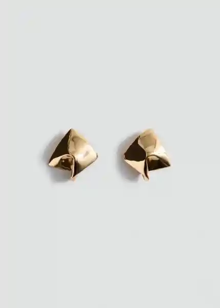 Pendientes Leire Oro Talla 99 Mujer Mango