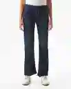 Jean High Cosmo Oscuro Azul Francés Medio Talla 4 Chevignon