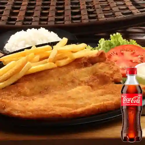 Combo Filete de Pescado + Coca Cola Original 400 ml