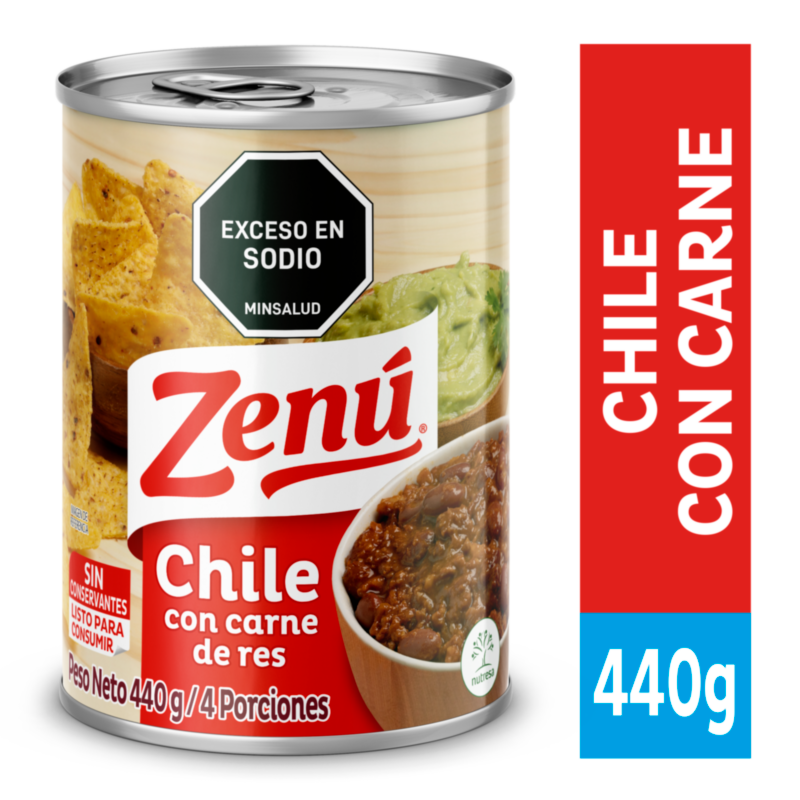Zenú Chile Con Carne de Res 440 g