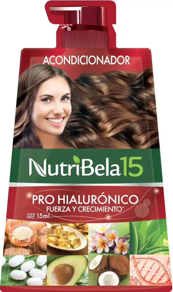 Acondicionador Nutribela Pro Hialuronico Fuerza (15 Ml)