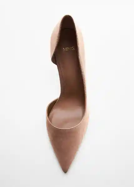 Zapatos Audreyn Nude Talla 35 Mujer Mango