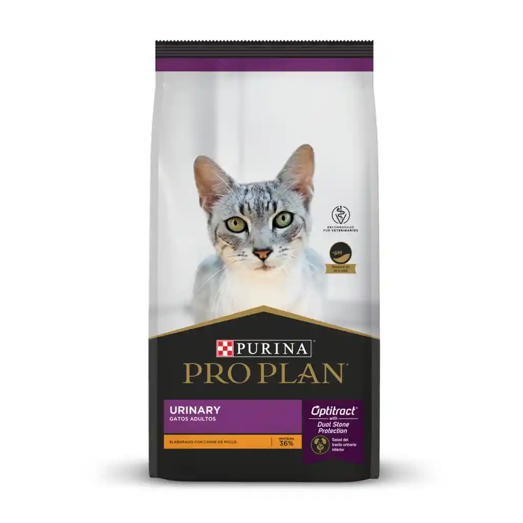Comida para Gatos Adultos cuidado urinario Purina Pro Plan x 3 kg