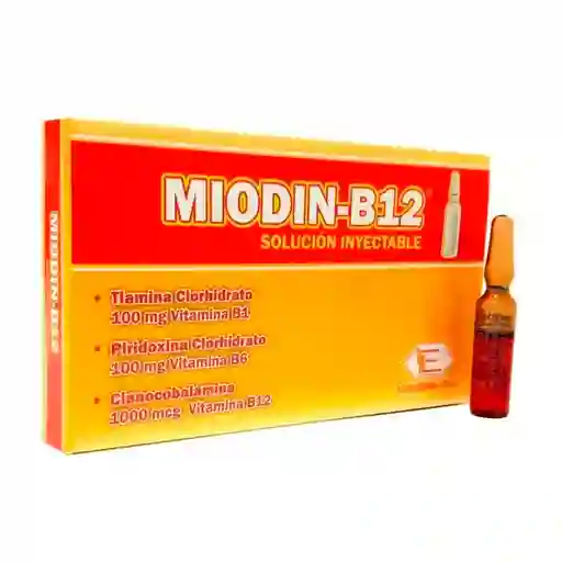 Miodin B12  Ampolla (0.5+50+50)mg/ml