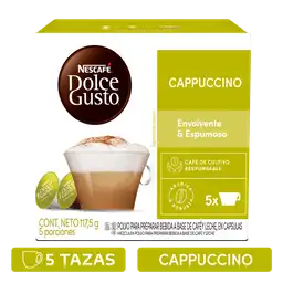 Cápsulas de café NESCAFÉ DOLCE GUSTO Cappuccino x 117,5g