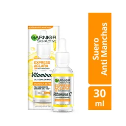 Serum Antimanchas Garnier SkinActive Express Aclara x 30ml
