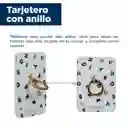 Tarjetero Para Celular Stick On de Mickey Letters Mouse Miniso