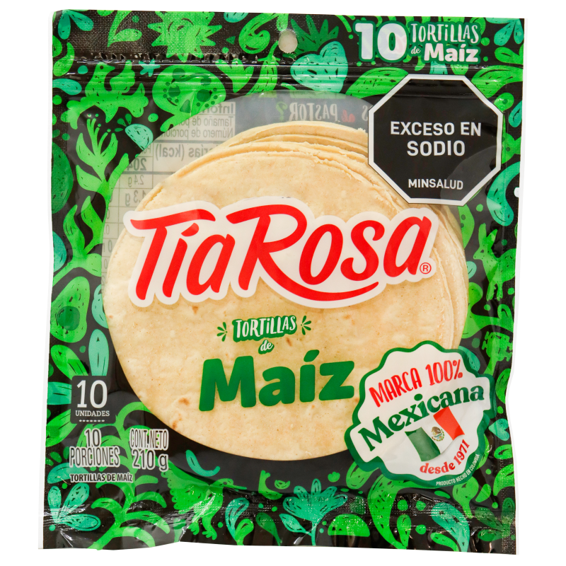 Tía Rosa Tortillas de Maíz 210 g
