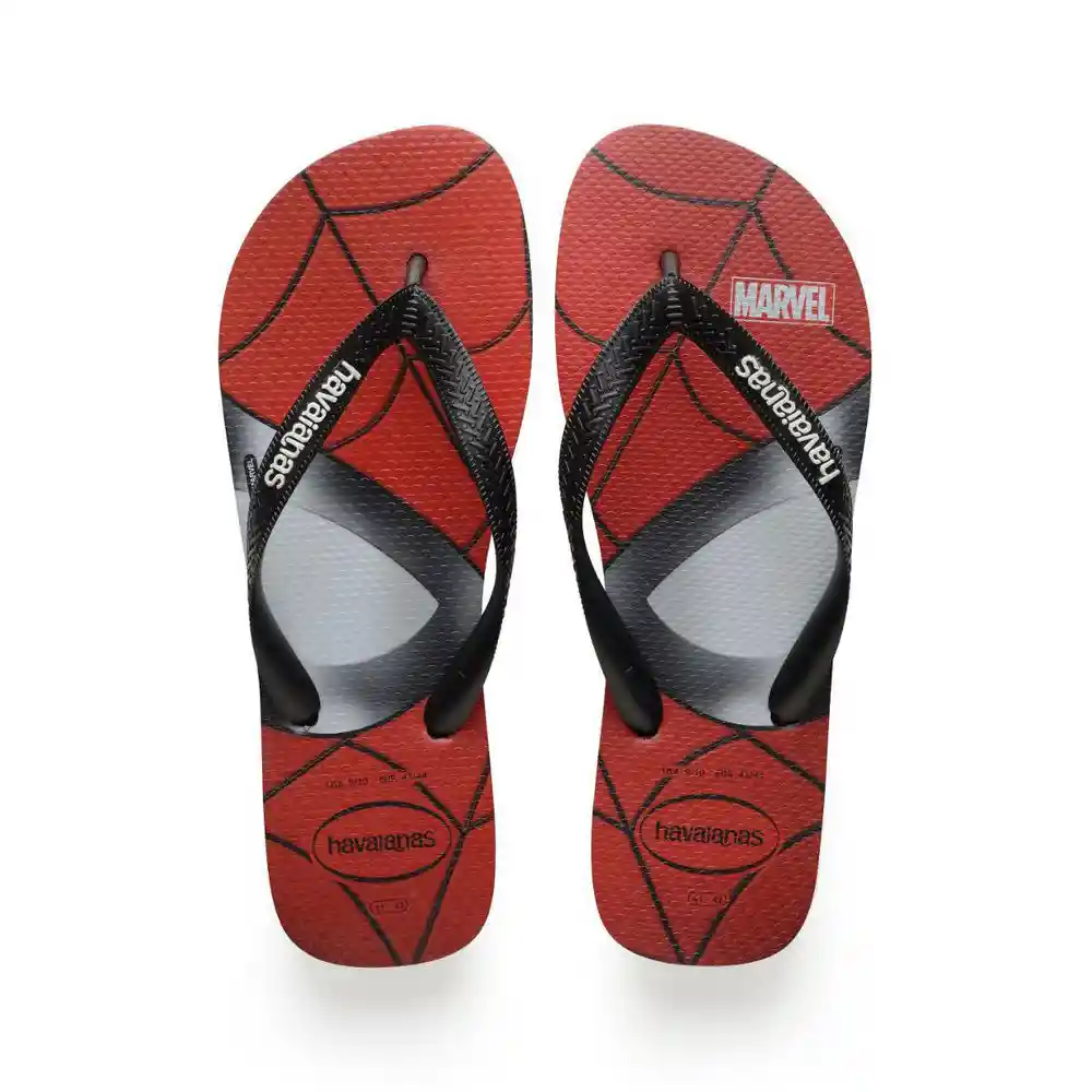 Sandalia Top Marvel Para Hombr 31/32 - Rojo