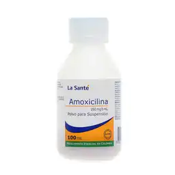 La Santé Amoxicilina Polvo Para Suspensión Oral (250 mg)