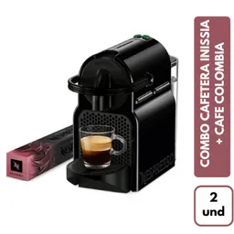 Combo Cafetera Inissia + Café Colombia