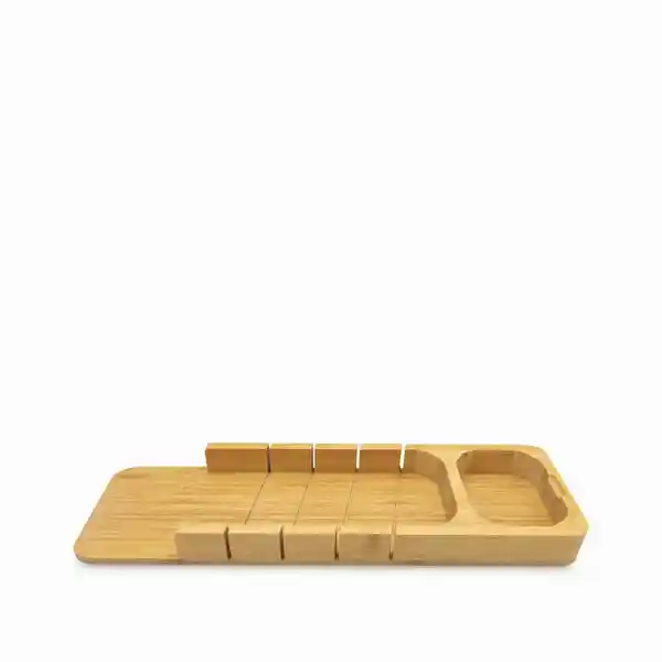 Tabla Para el Pan en Bambú Con Salsera Ambiente Gourmet