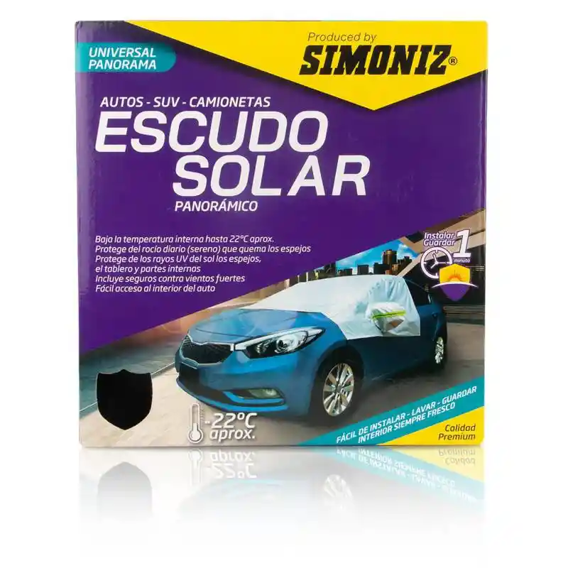 Simoniz Escudo Solar Panorámico para Auto
