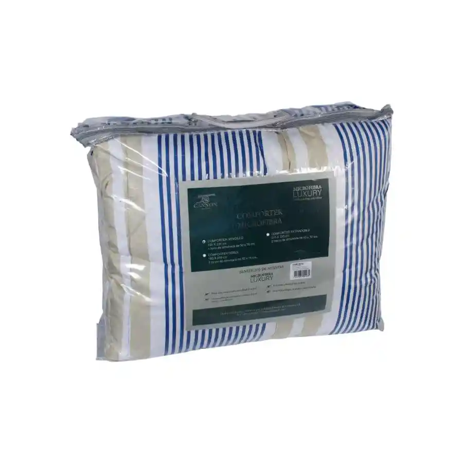 Comforter Cannon Sen 100%pol Naoto Azul