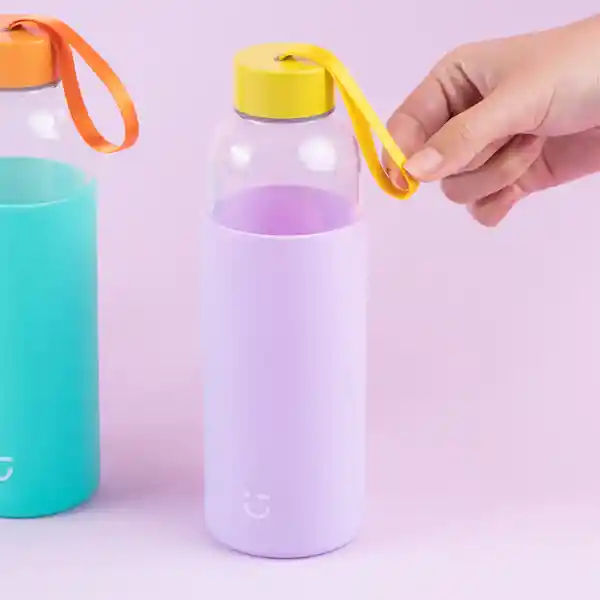 Vaso de Vidrio Serie Púrpura Miniso