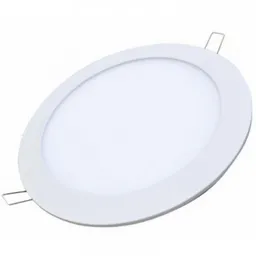 Nippon Panel Led Empotrar Redondo 6w 300lm 6500k Luz Fría