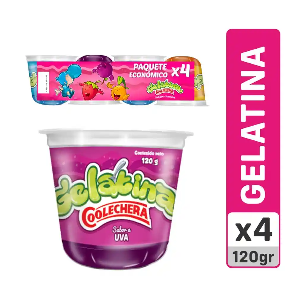 Coolechera Gelatina Sabores Surtidos