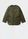 Anorak Melon Khaki Talla L Mujer Mango