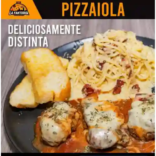 Lomo Pizzaiola y Pasta Carbonara