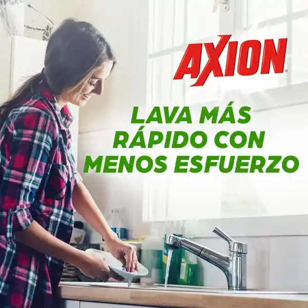 Lavaplatos Liquido Axion Limón 2.3 L