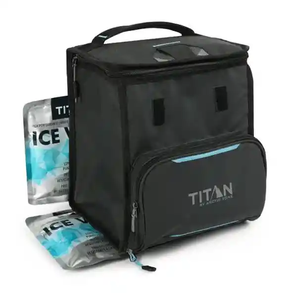 Titan Bolsa Para Almuerzo Refrigerante Con Bolsas de Hielo