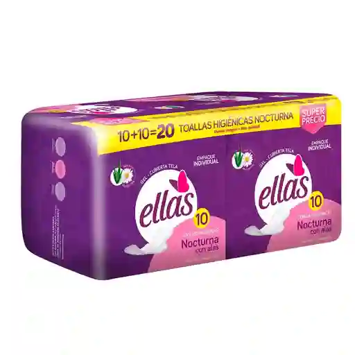 Toallas Higiénicas Ellas Nocturna