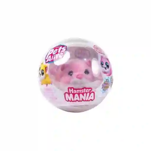 Pets Alive Cápsula Con Peluche Hamstermania