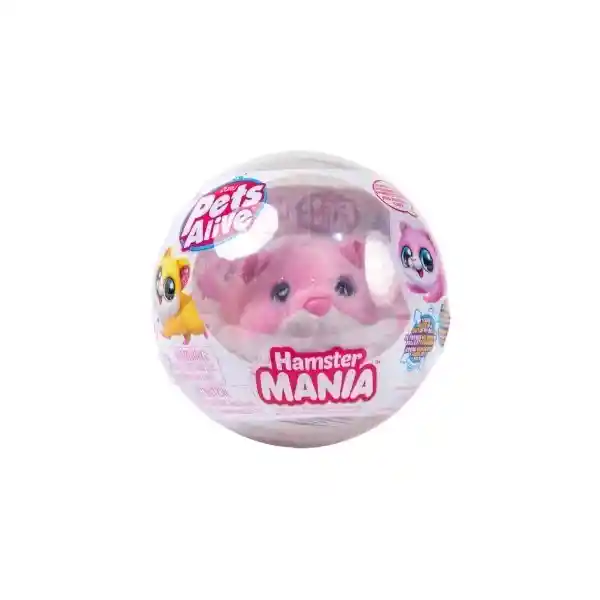 Pets Alive Cápsula Con Peluche Hamstermania