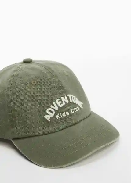 Gorra Club Niños Khaki Talla 98 Mango