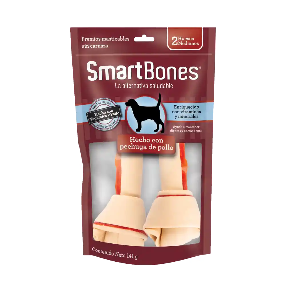 Smartbones Hueso Masticable para Perros Raza Mediana