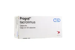Prograf (1 mg) Caja con 50 Cápsulas