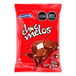 Chocmelos Masmelos Sabor a Vainilla con Chocolate