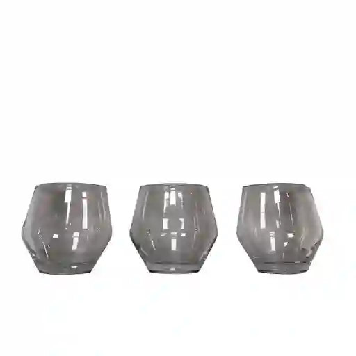 Set X 3 Vaso Corto Elle Finlandek Lvell348a
