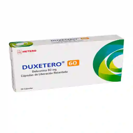 Duxetero Duloxetina (60 mg)