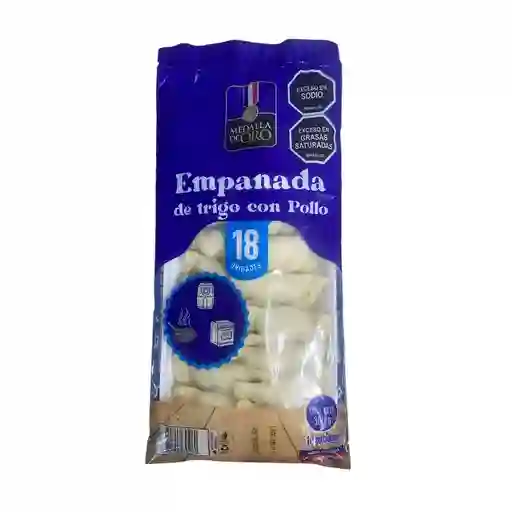 Empanada Medalla de Oro Pollo X18