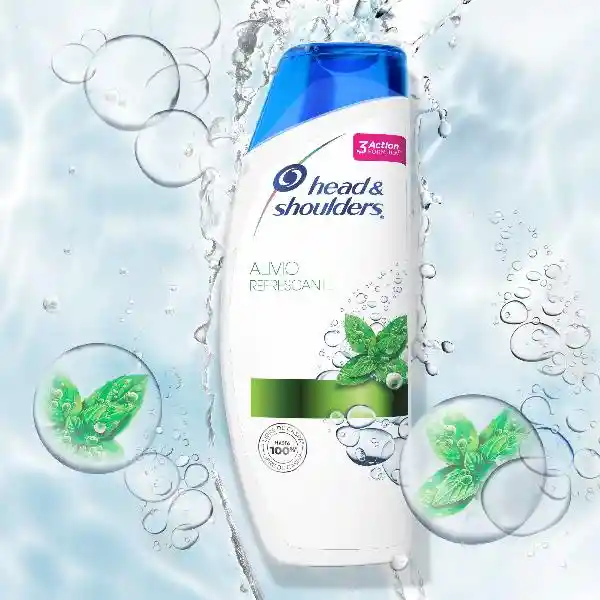 Head & Shoulders Shampoo Anticaspa Alivio Refrescante 