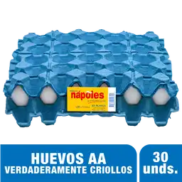 Nápoles Huevos Blancos AA