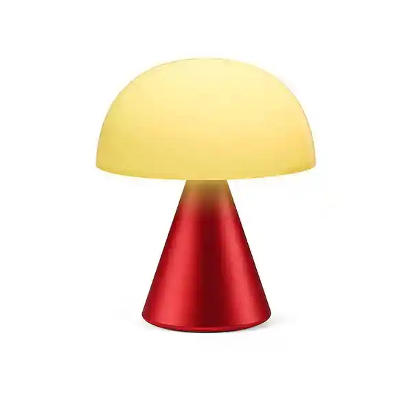 Lexon Lámpara Hongo Mediana Rojo