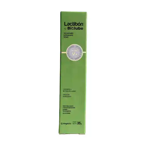 Desodorante Lactibon By Biolube Íntimo Botella